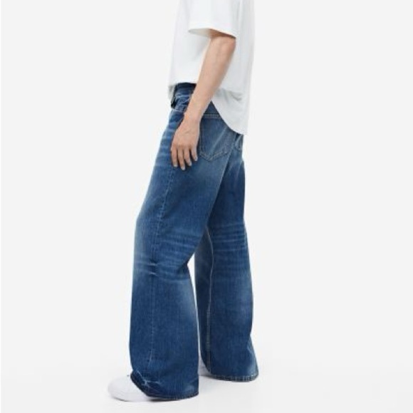 New H&M men Bootcut Loose Jeans 29x30 - Picture 1 of 8
